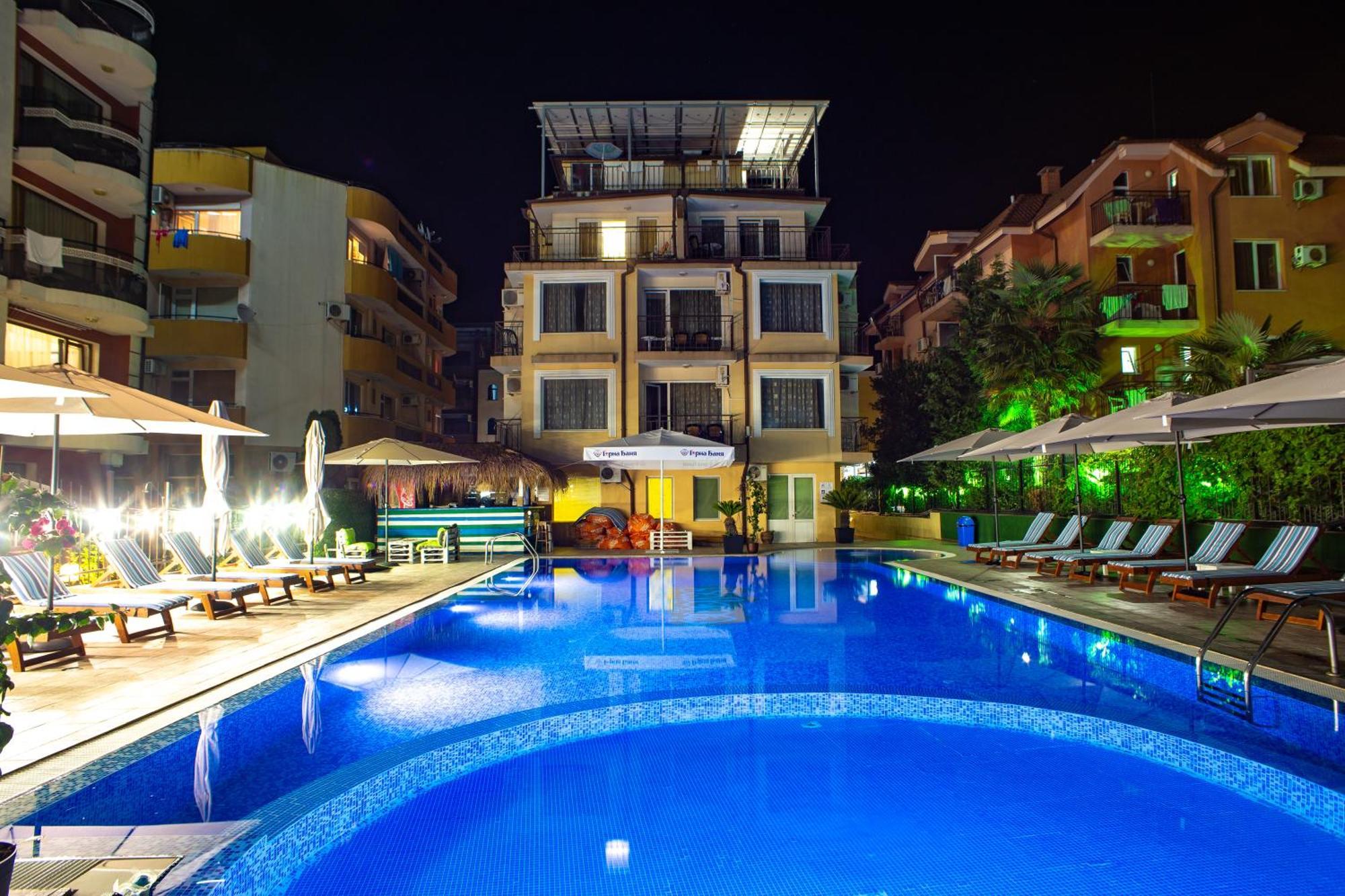 Salena Beach Hotel Primorsko Exteriör bild
