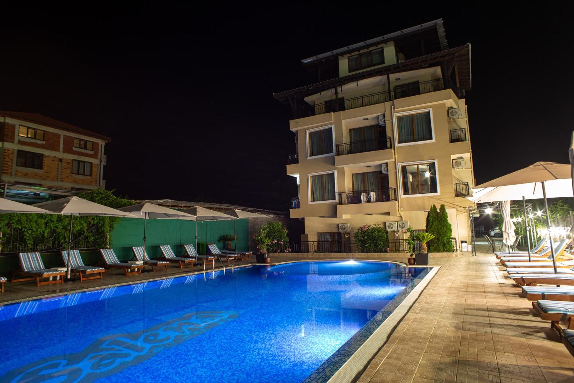 Salena Beach Hotel Primorsko Exteriör bild
