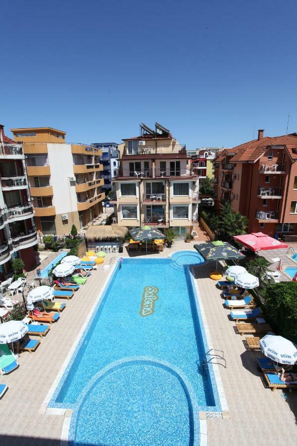 Salena Beach Hotel Primorsko Exteriör bild